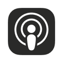 streaming apple podcast logo